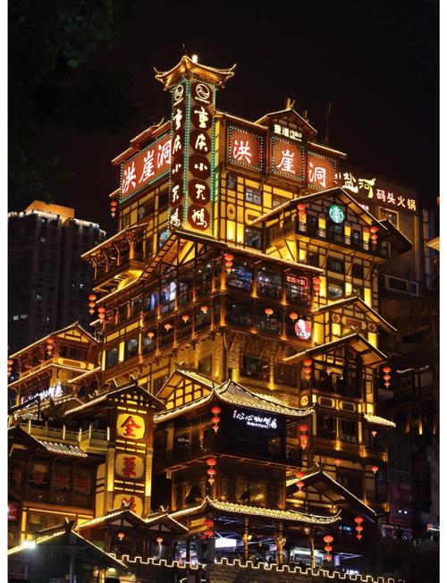 洪崖洞为什么是网红旅游景点