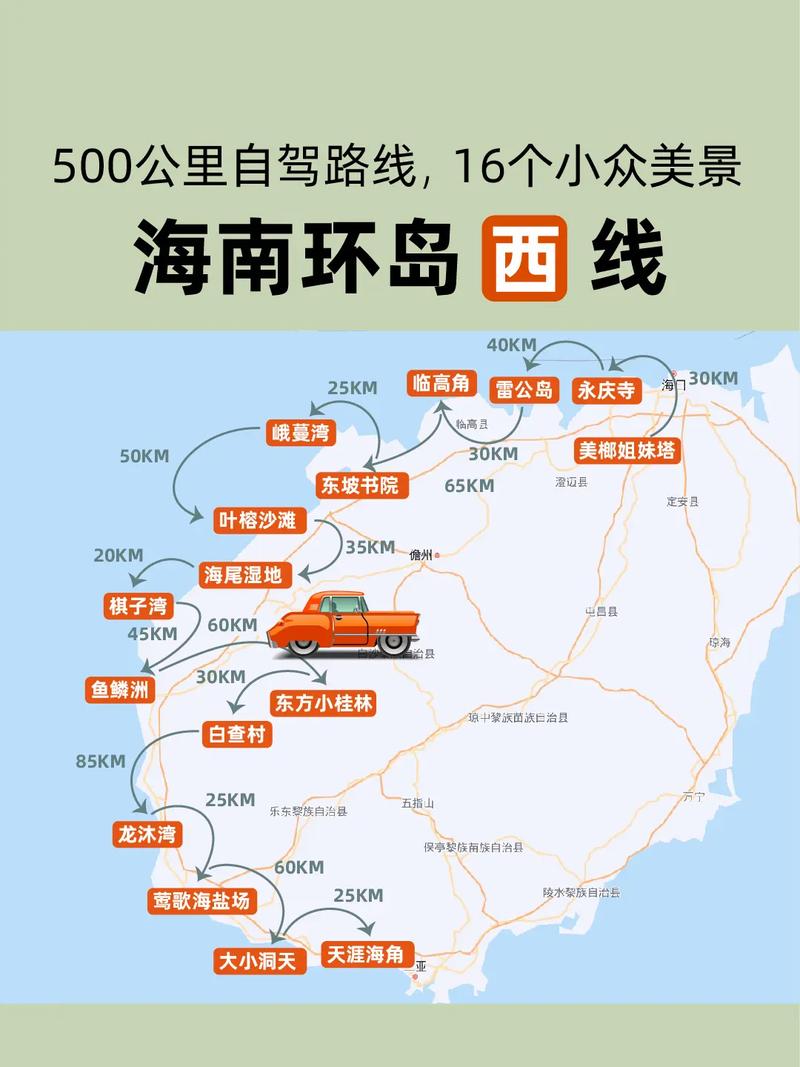 海南西线旅游攻略必去景点