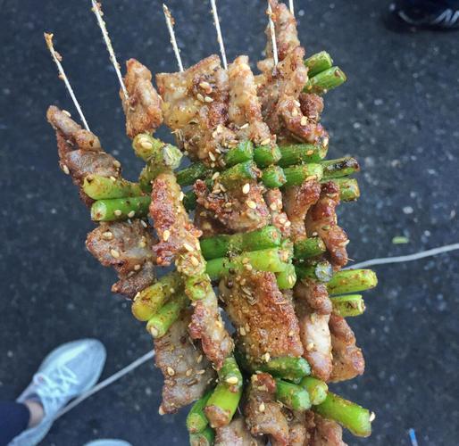 哈尔滨师大夜市的美食