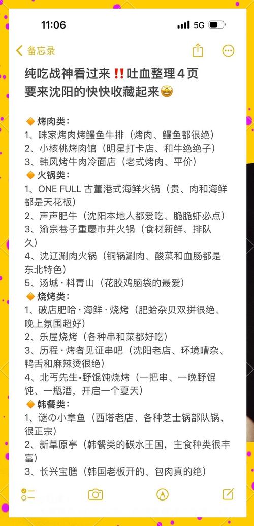 沈阳美食攻略2025