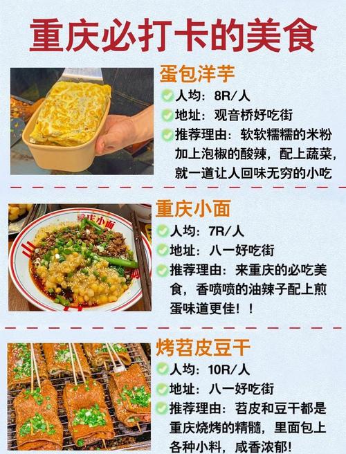 重庆美食攻略2025