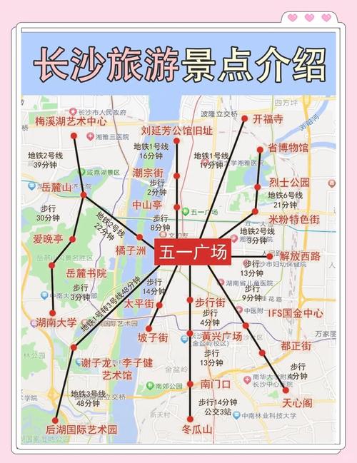 长沙旅游攻略自由行路线