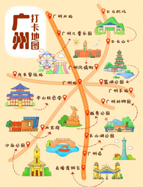 广州旅游攻略自由行路线