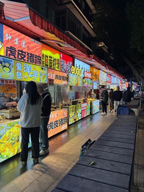 成都总府路美食一条街