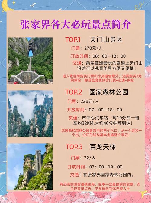 武汉长沙张家界旅游攻略