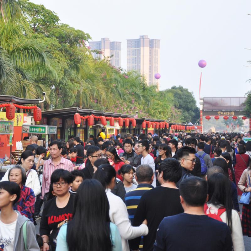 麻涌中大创客坊美食街