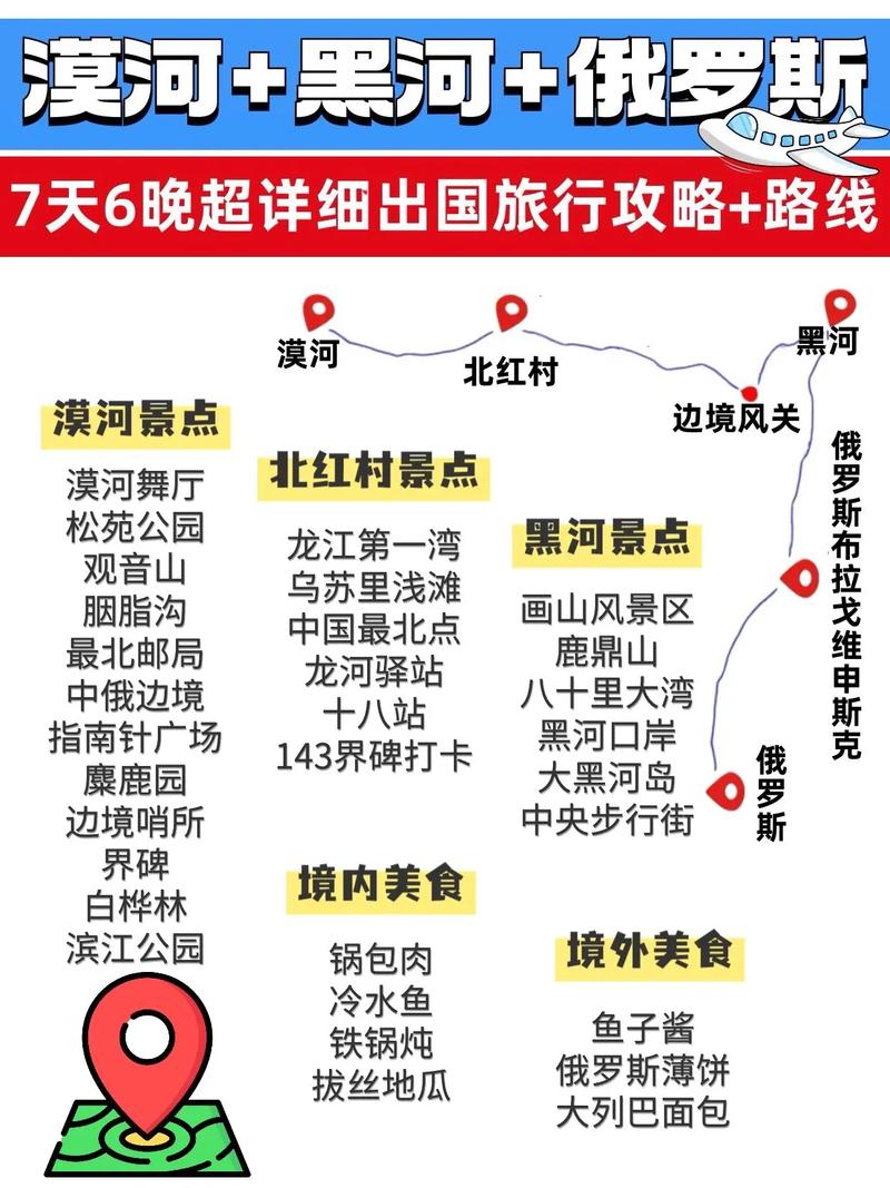 黑龙江去俄罗斯旅游攻略