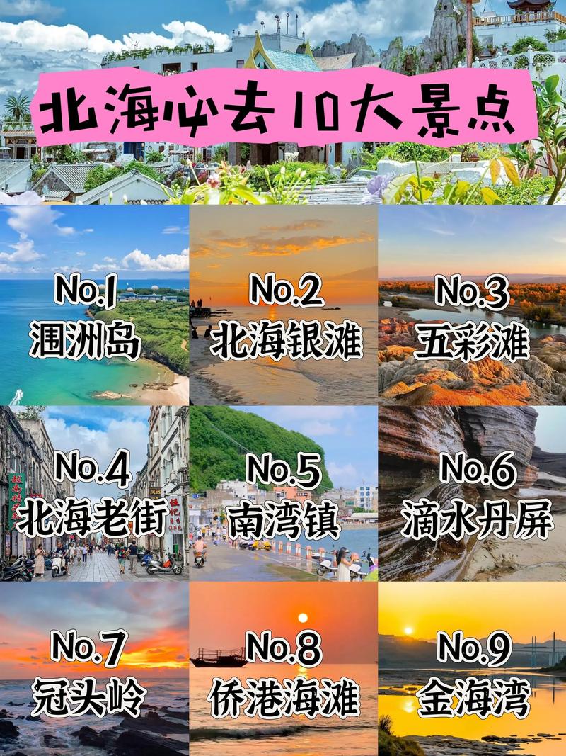 广西北海旅游景点大全排名