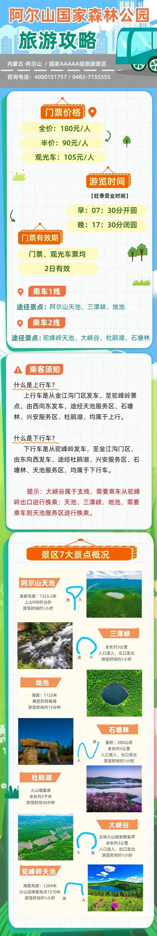 阿尔山国家森林公园攻略