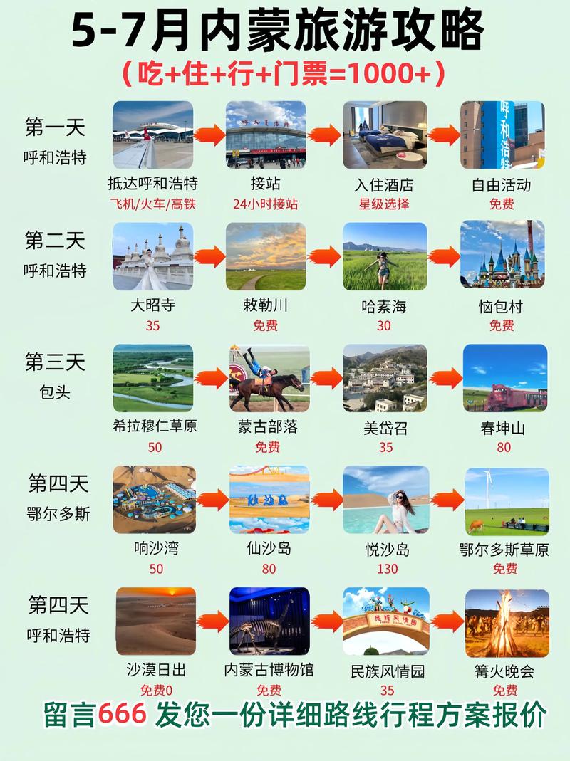 内蒙旅游攻略自助游攻略
