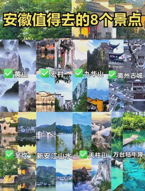 安徽皖南旅游景点排名前十