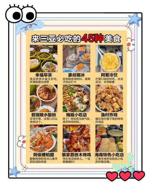 三亚美食攻略2025