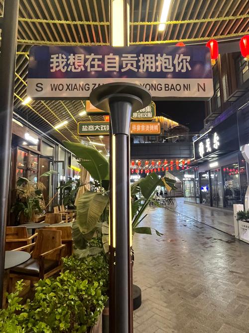 自贡华商国际城美食街