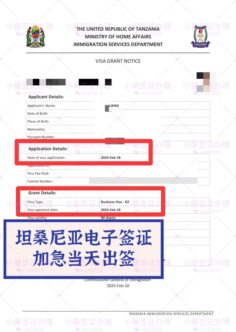 坦桑尼亚电子签证攻略