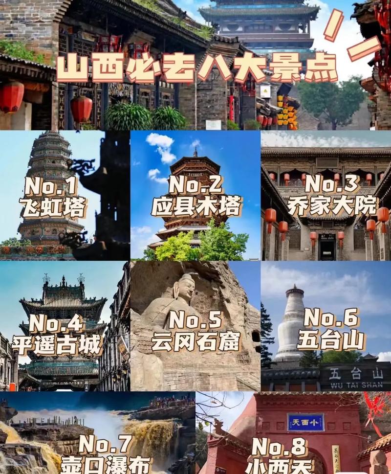 山西必去的旅游景点有哪些