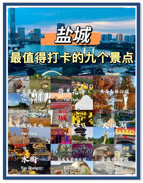 江苏盐城旅游景点大全排名