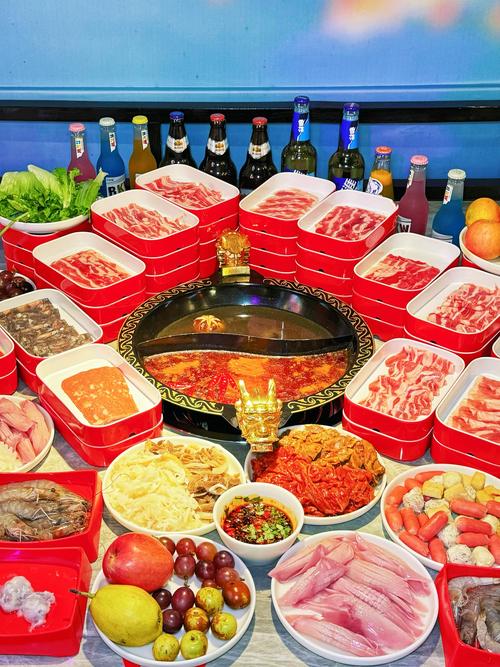 附近的美食自助餐火锅