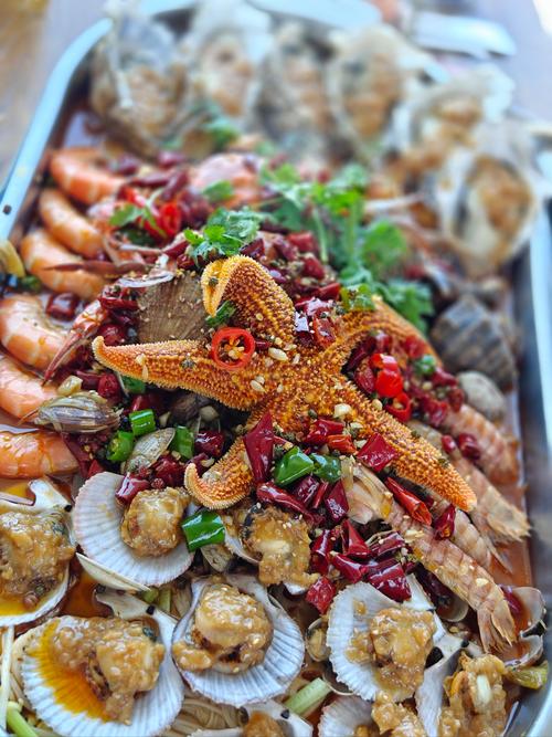 威海国际浴场附近美食