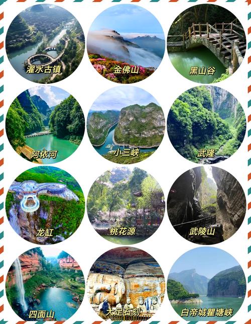重庆旅游景点大全排名榜