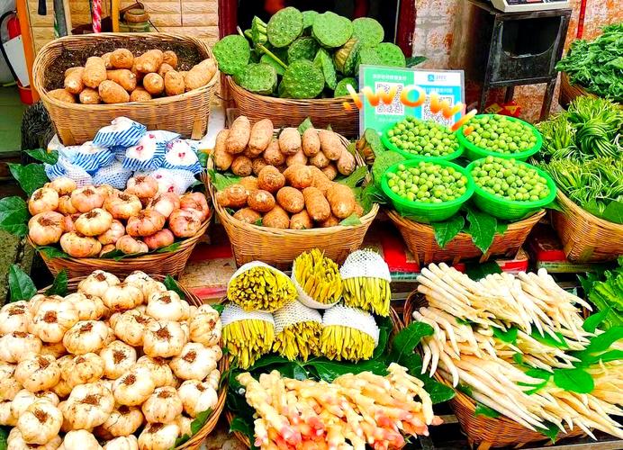 昆明篆新农贸市场美食