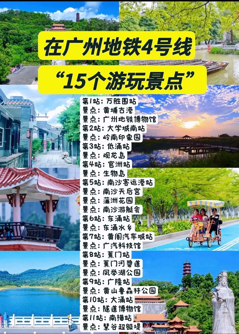 广州地铁旅游景点攻略