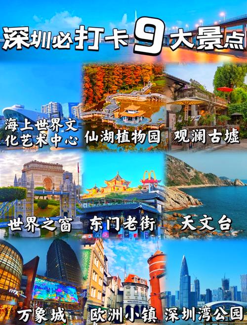 深圳旅游景点排名景点