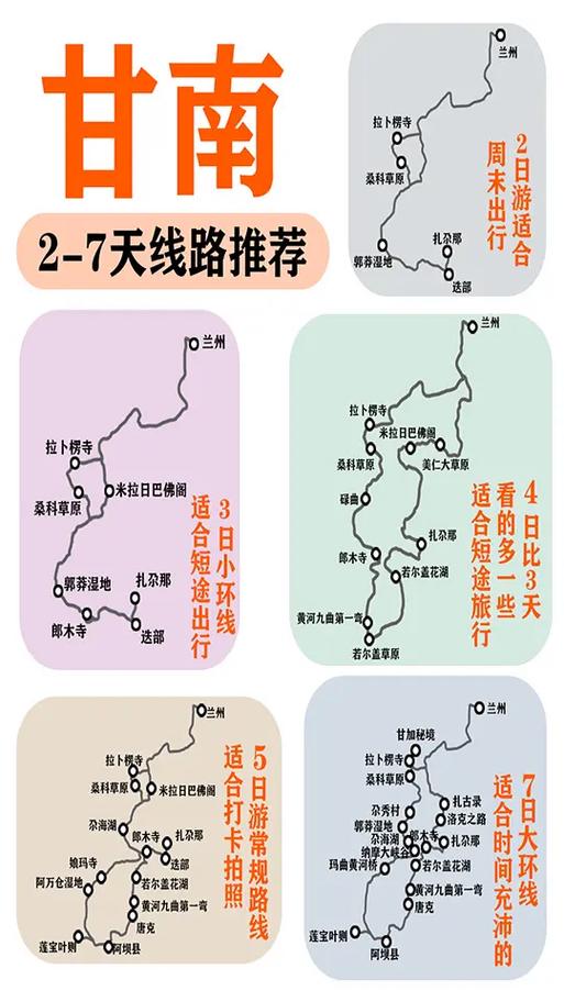 兰州到甘南自驾游攻略