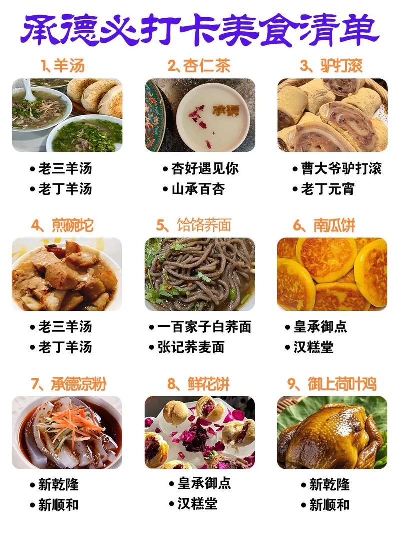 承德特色美食排名榜