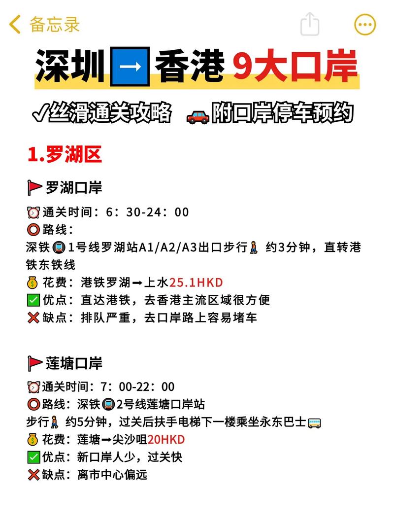 深圳湾口岸去香港攻略
