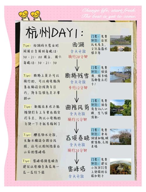 杭州三日游攻略自助游