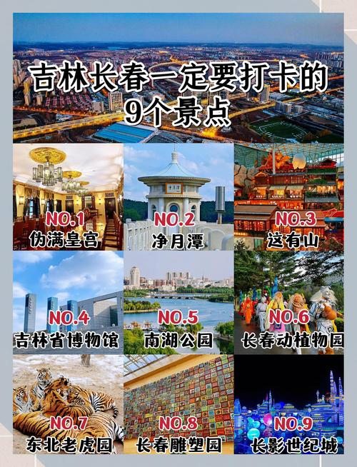长春市的旅游景点大全