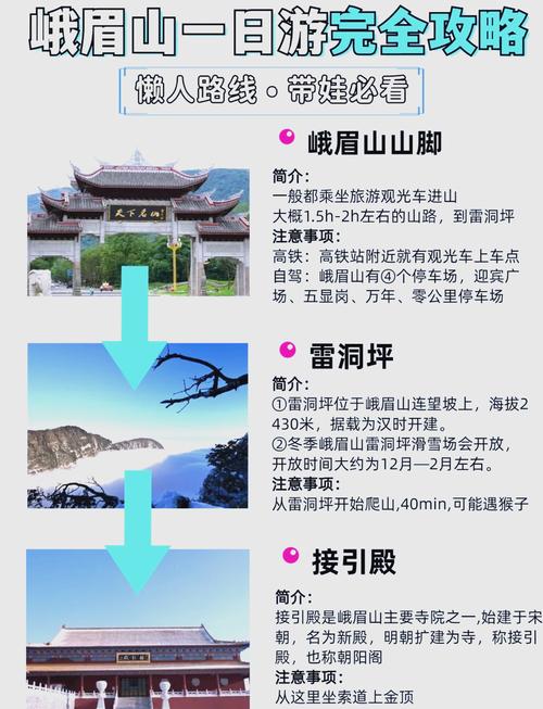 峨眉山自驾游旅游攻略